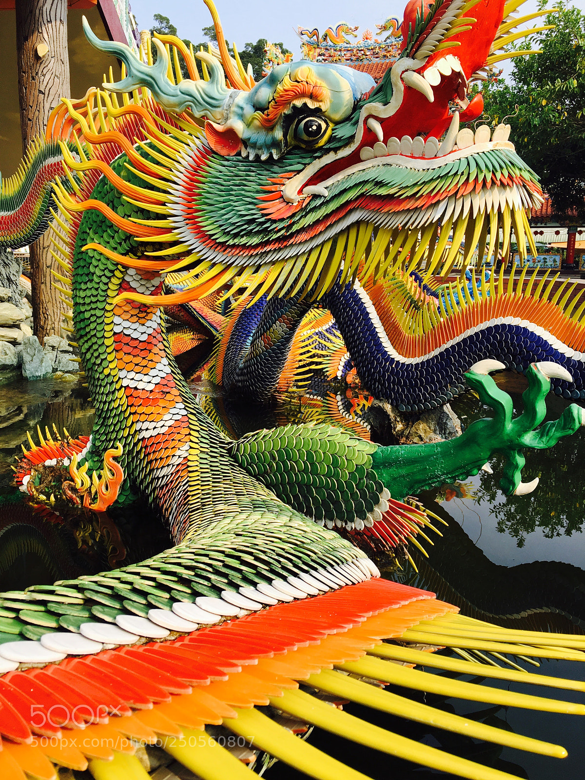 Apple iPhone 6s sample photo. The chinese temple photography