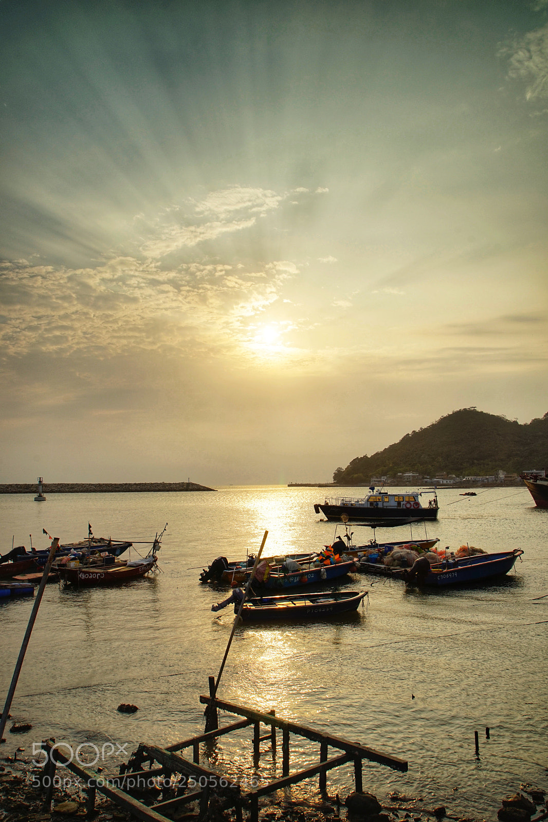 Sony a7 sample photo. Sunset lights photography
