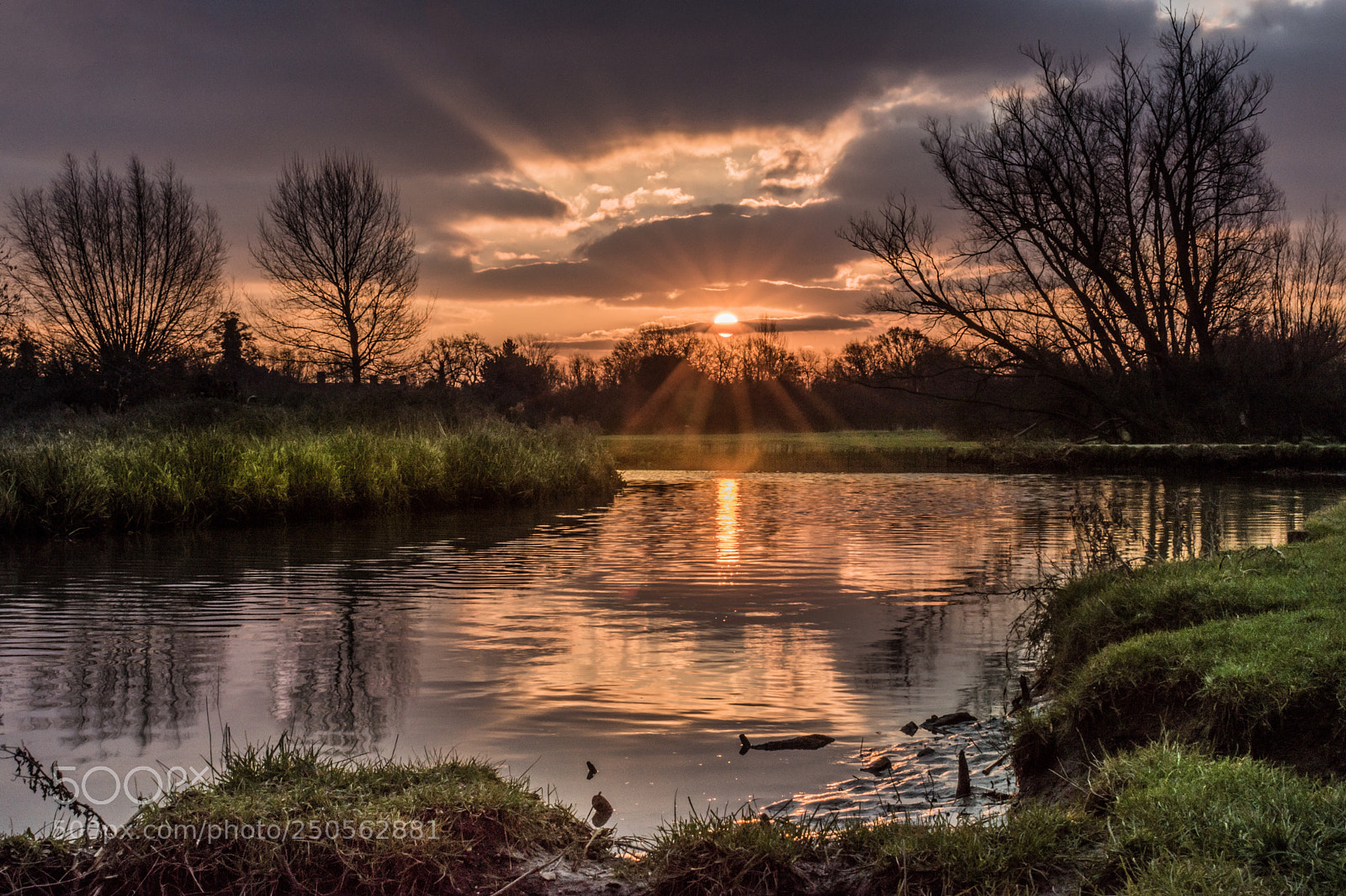 Nikon D5500 sample photo. Sunrise at flatford mill photography