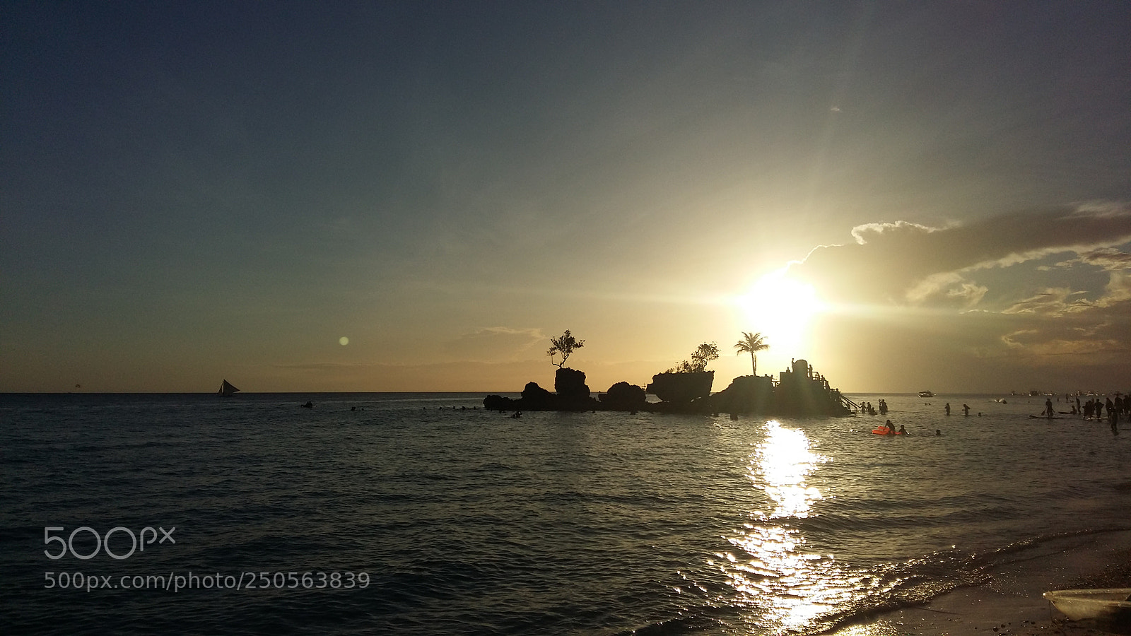 Samsung Galaxy A5 sample photo. Boracay sunset photography