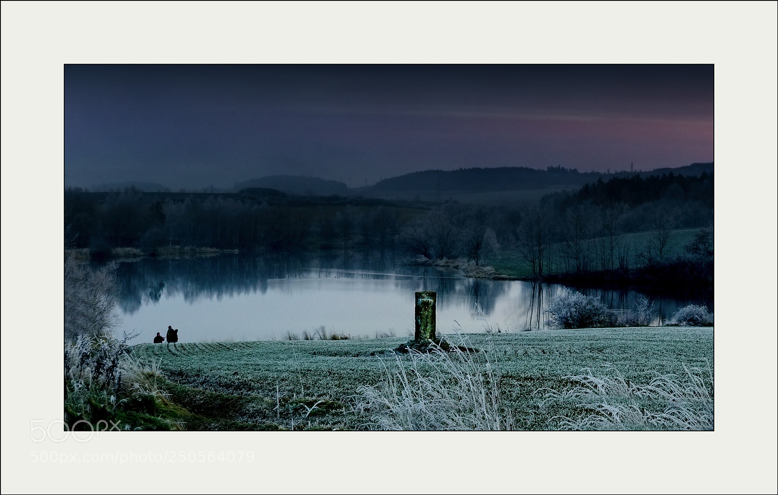 Nikon D7000 sample photo. Fishermen in frost photography
