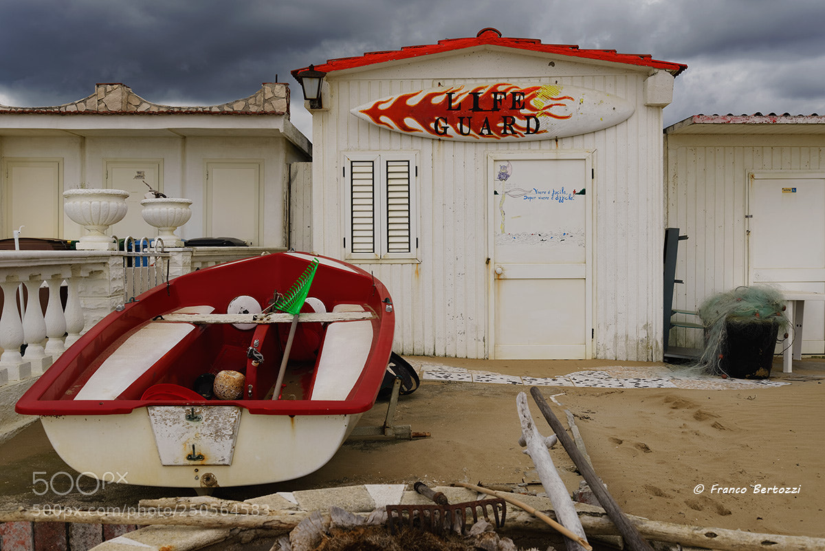 Nikon D610 sample photo. Peschici life guard photography