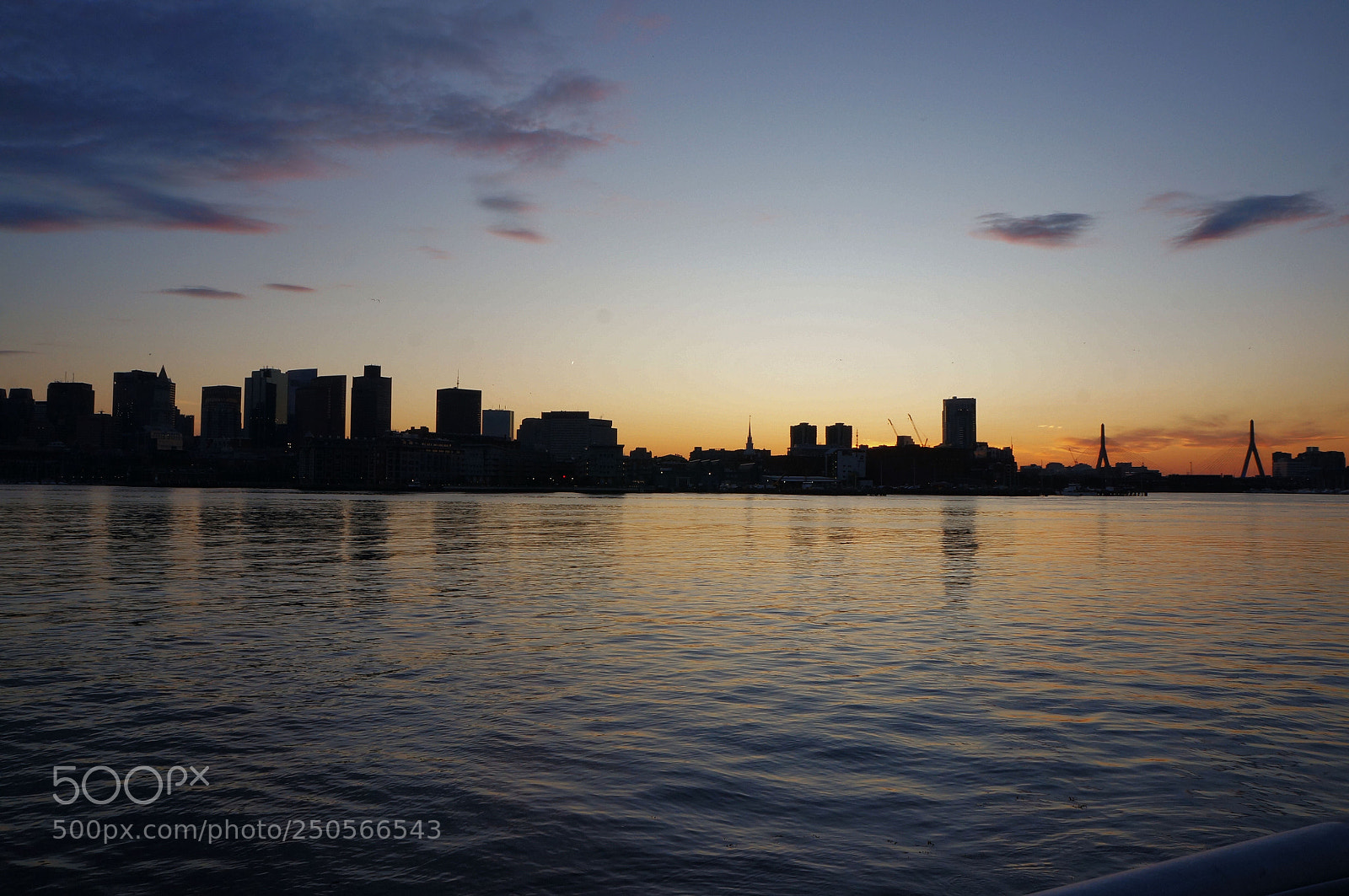 Sony Alpha NEX-5N sample photo. Boston sunset photography