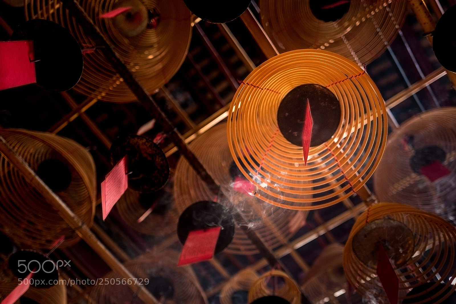 Leica Q (Typ 116) sample photo. Incense spirals photography