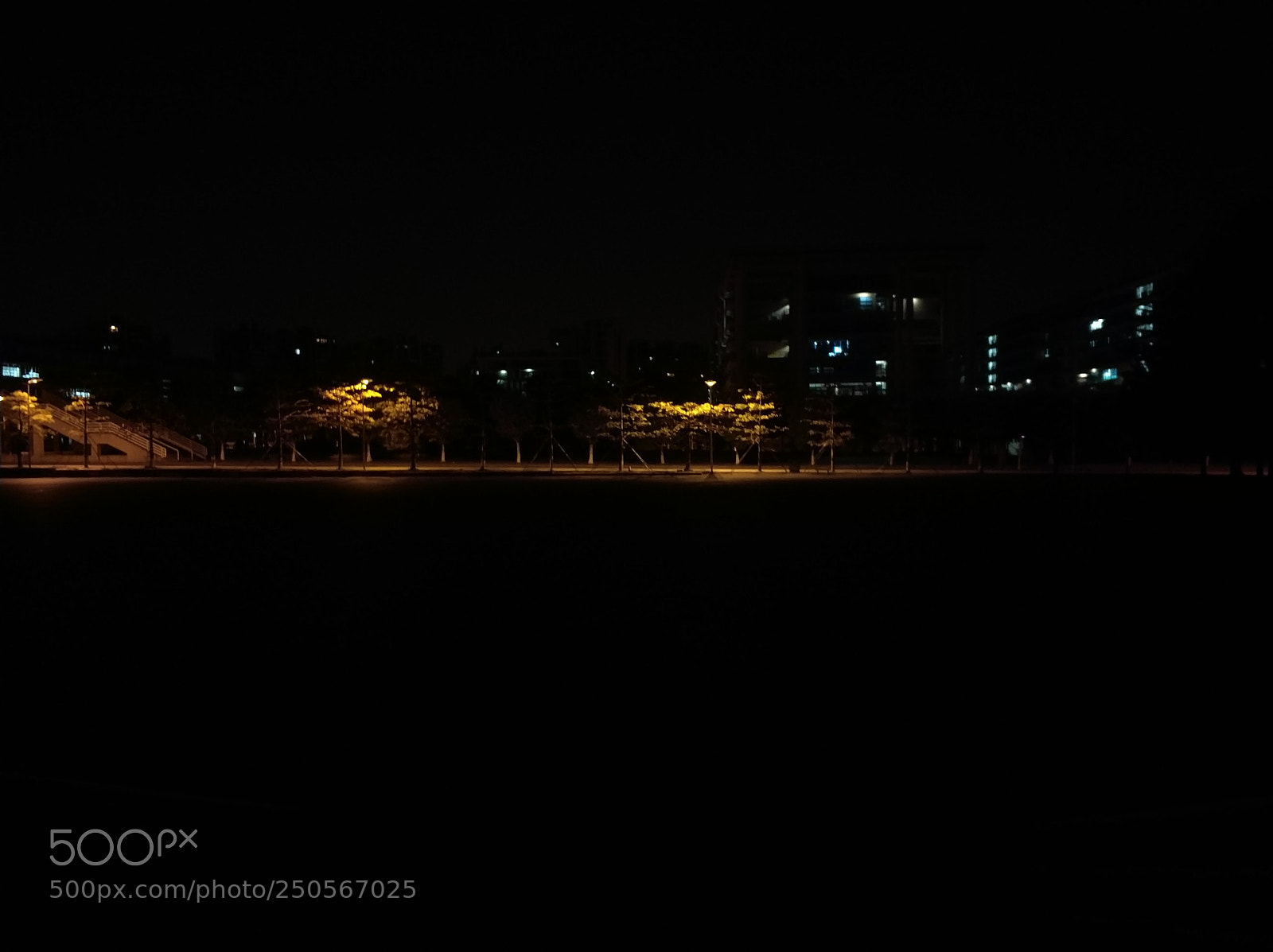 Xiaomi Mi Note 3 sample photo. 夜·广工 photography