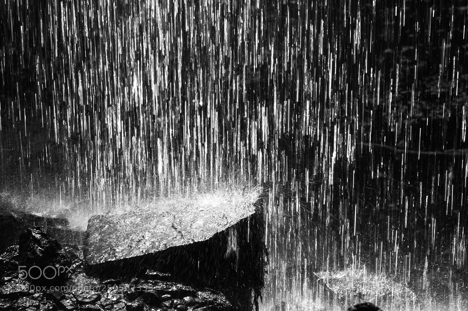Nikon D300 sample photo. Waterfall hardraw force photography