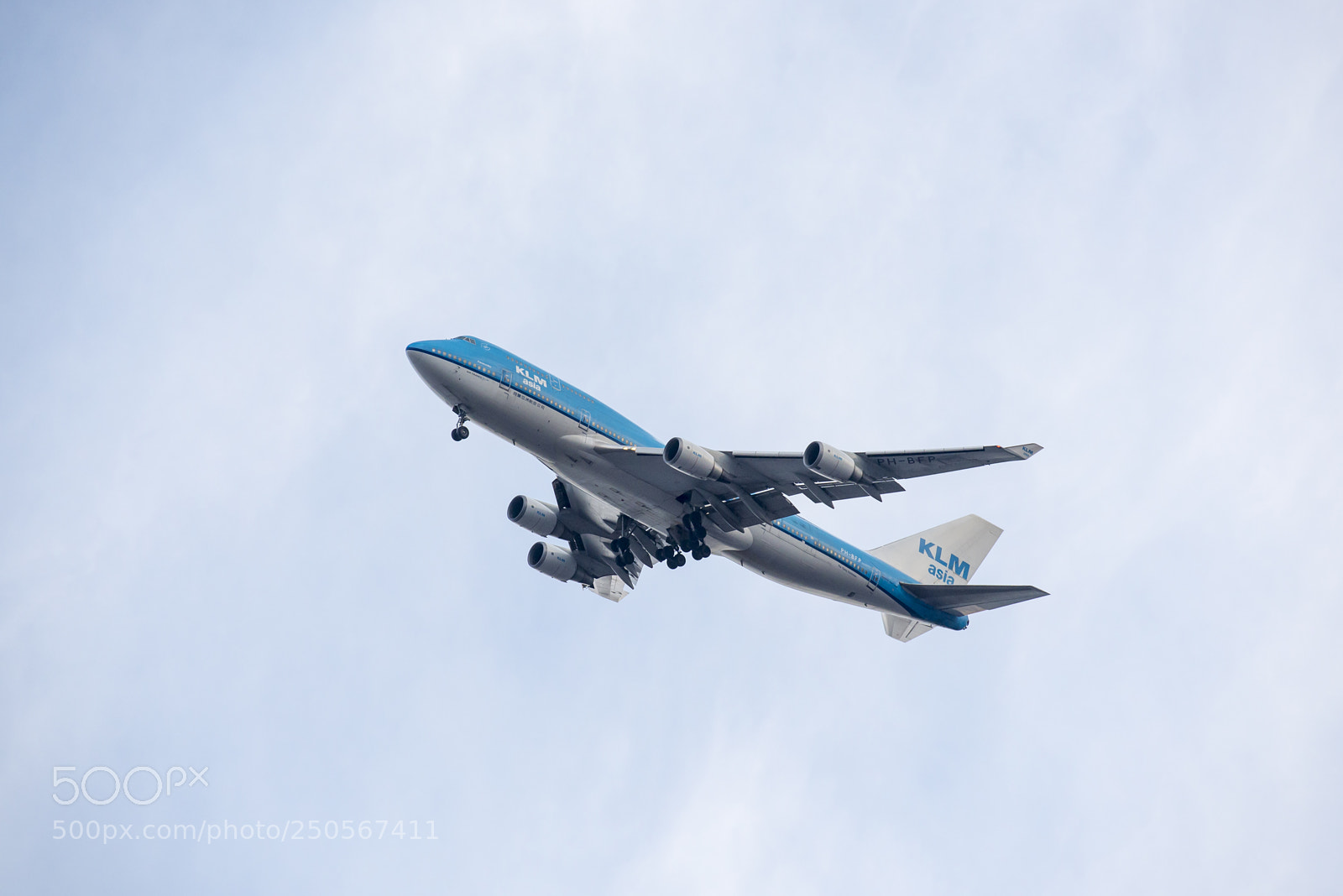 Nikon D600 sample photo. Boeing 747 klm asia photography
