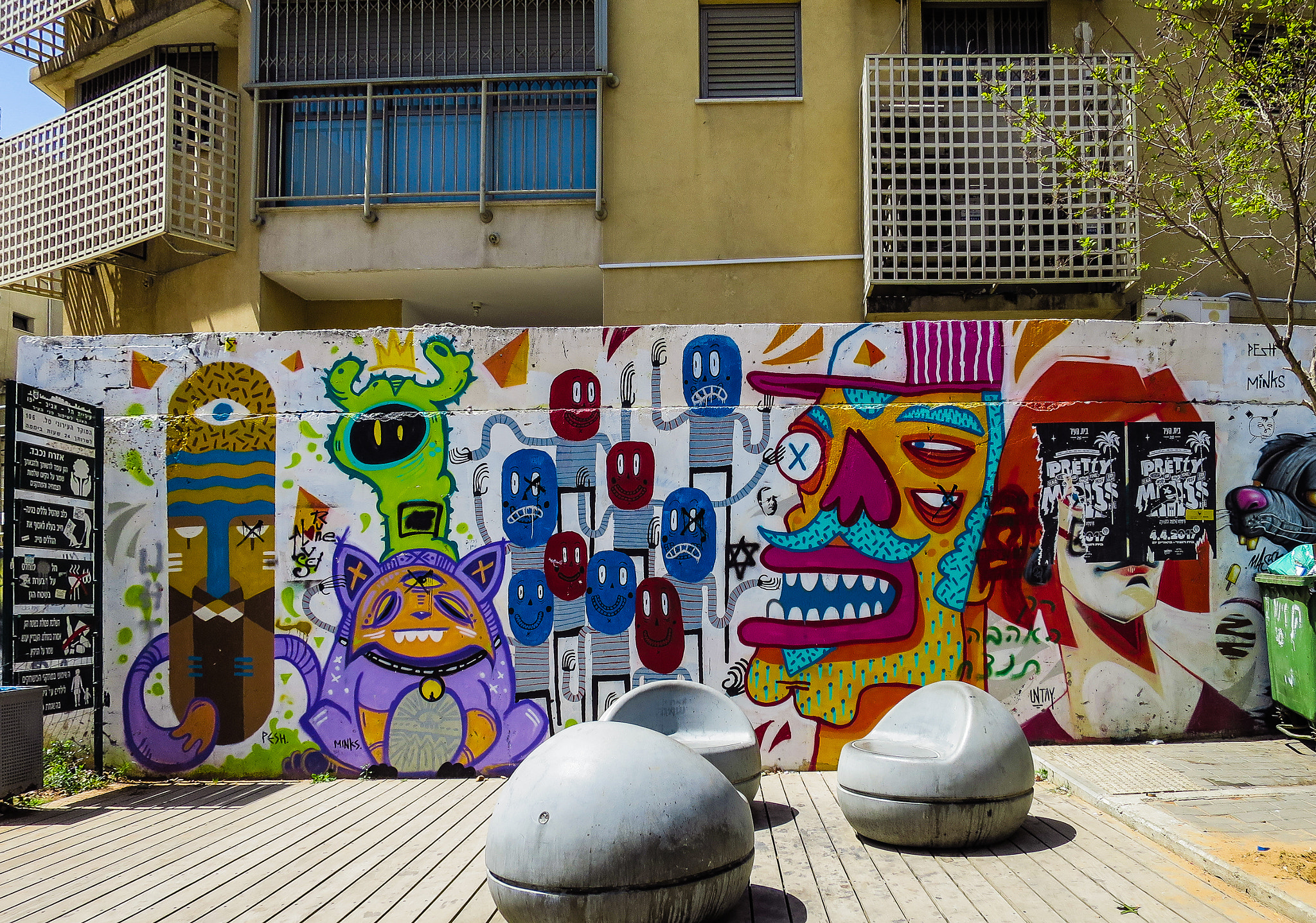 Canon PowerShot S120 sample photo. Tel aviv street art photography