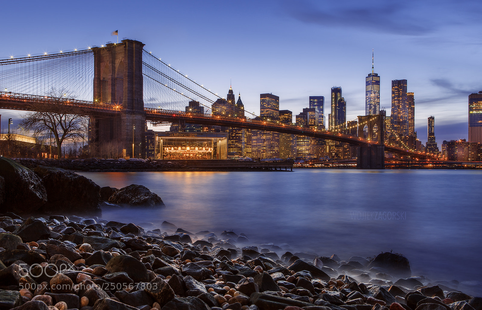 Canon EOS 5D Mark II sample photo. Brooklyn bridge photography
