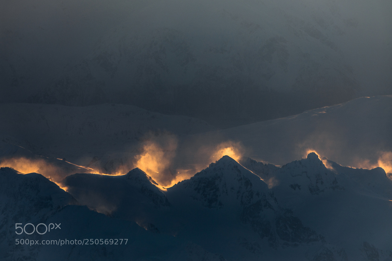 Canon EOS 5D Mark IV sample photo. Mountains in flames photography