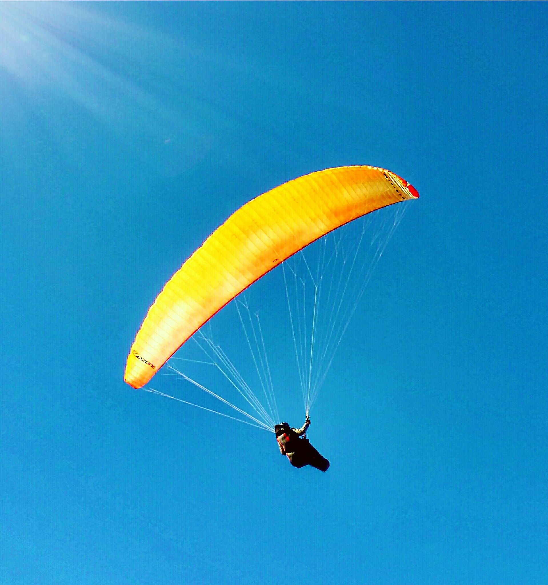 HUAWEI Mate 7 sample photo. Paraglider i photography