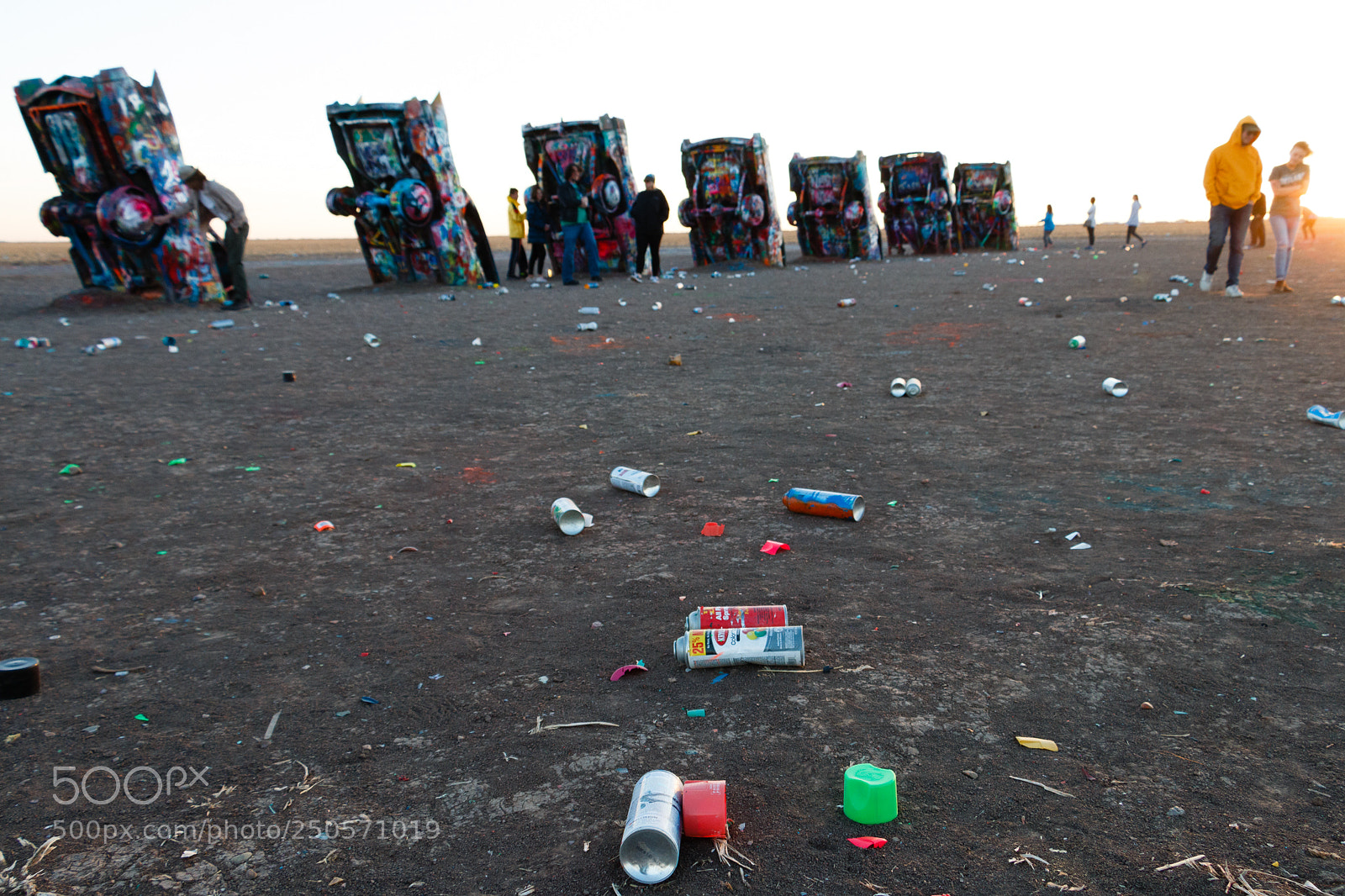 Canon EOS 70D sample photo. Cadillac ranch photography