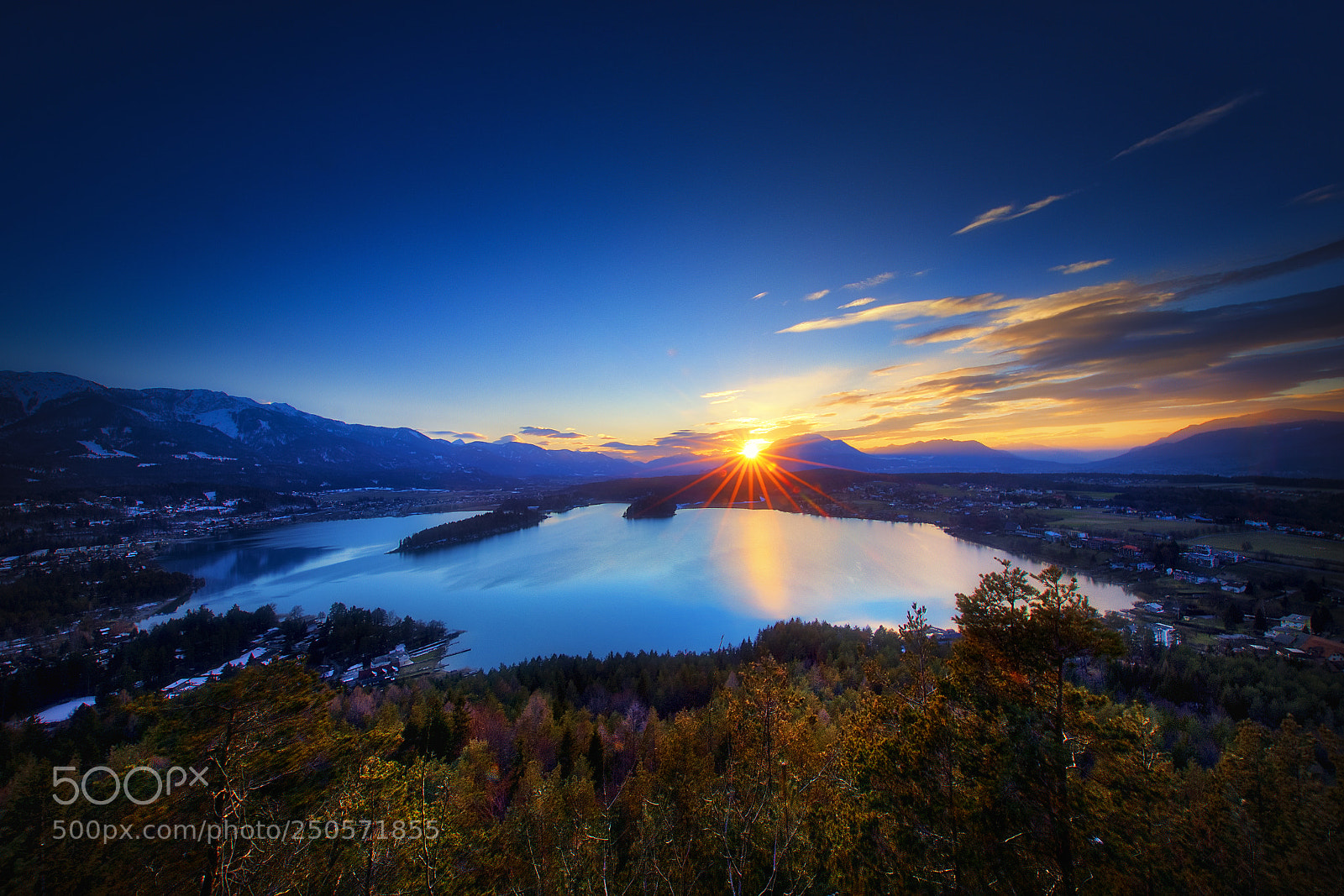 Canon EOS-1D X sample photo. Sunset faaker see photography