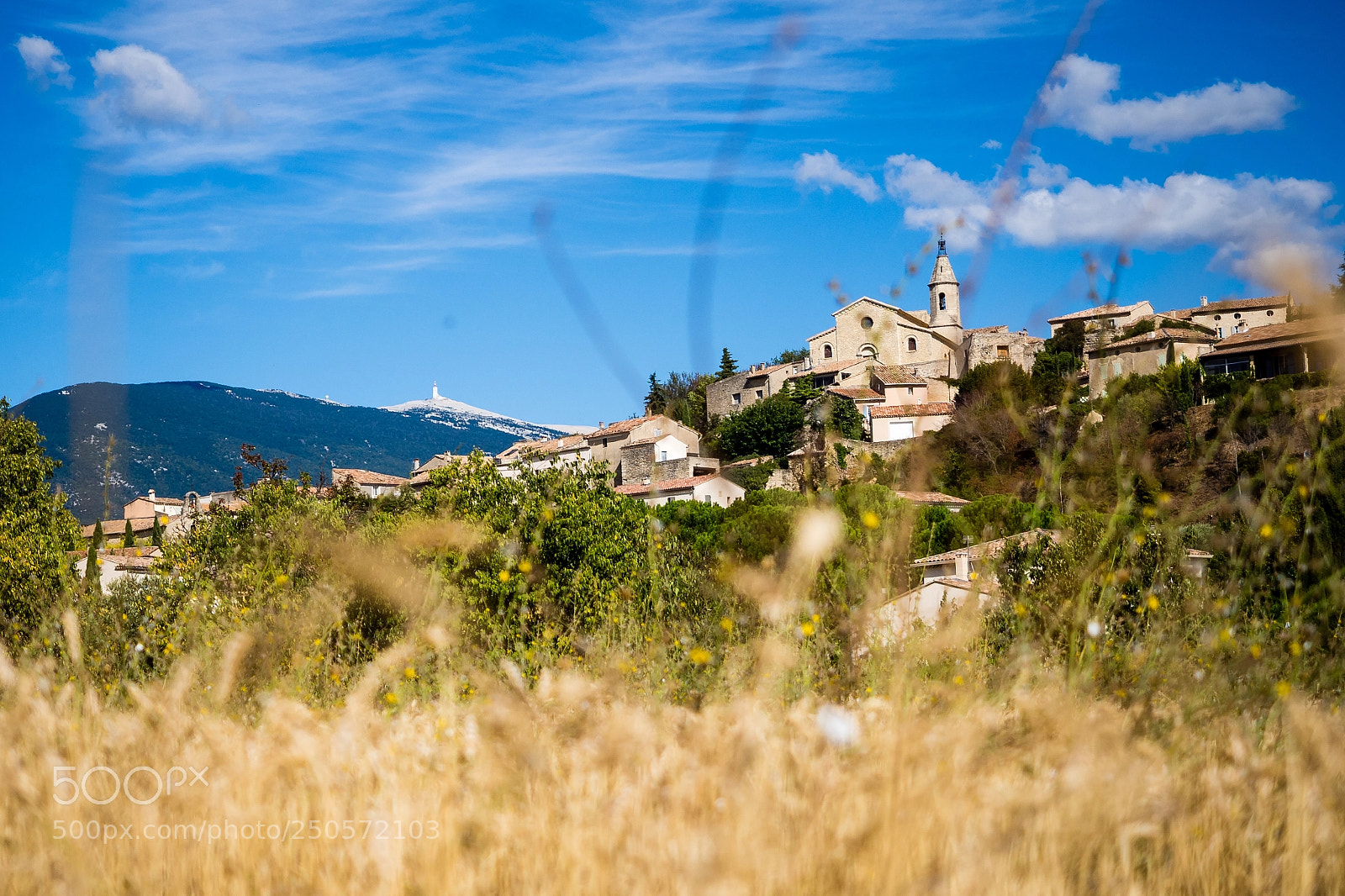 Olympus OM-D E-M5 sample photo. Village perché de provence photography