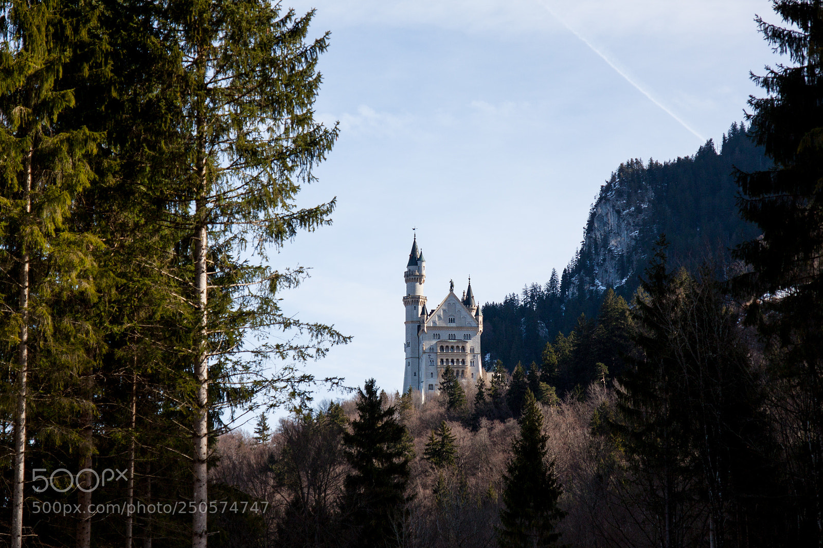 Canon EOS 500D (EOS Rebel T1i / EOS Kiss X3) sample photo. Neuschwanstein castle photography