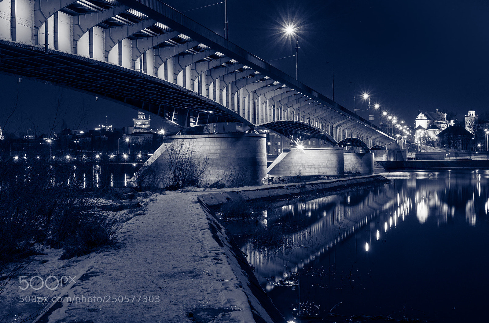 Pentax K-30 sample photo. Śląsko-dąbrowski bridge photography