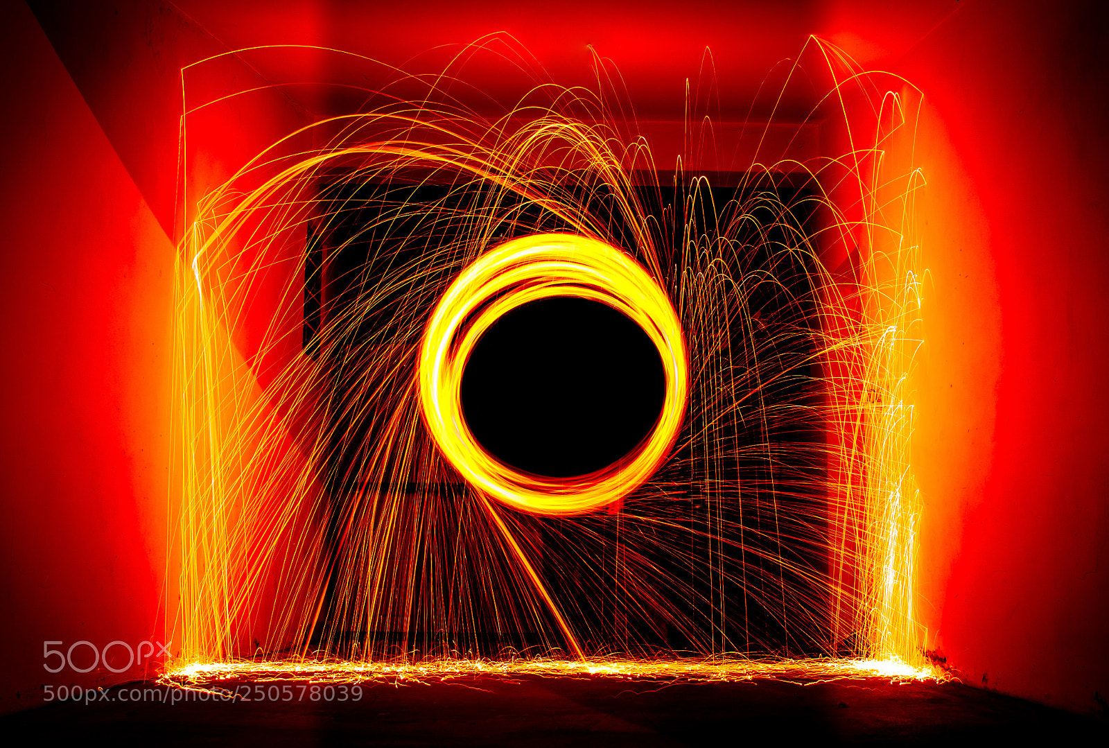 Nikon D5300 sample photo. Fire portal! photography