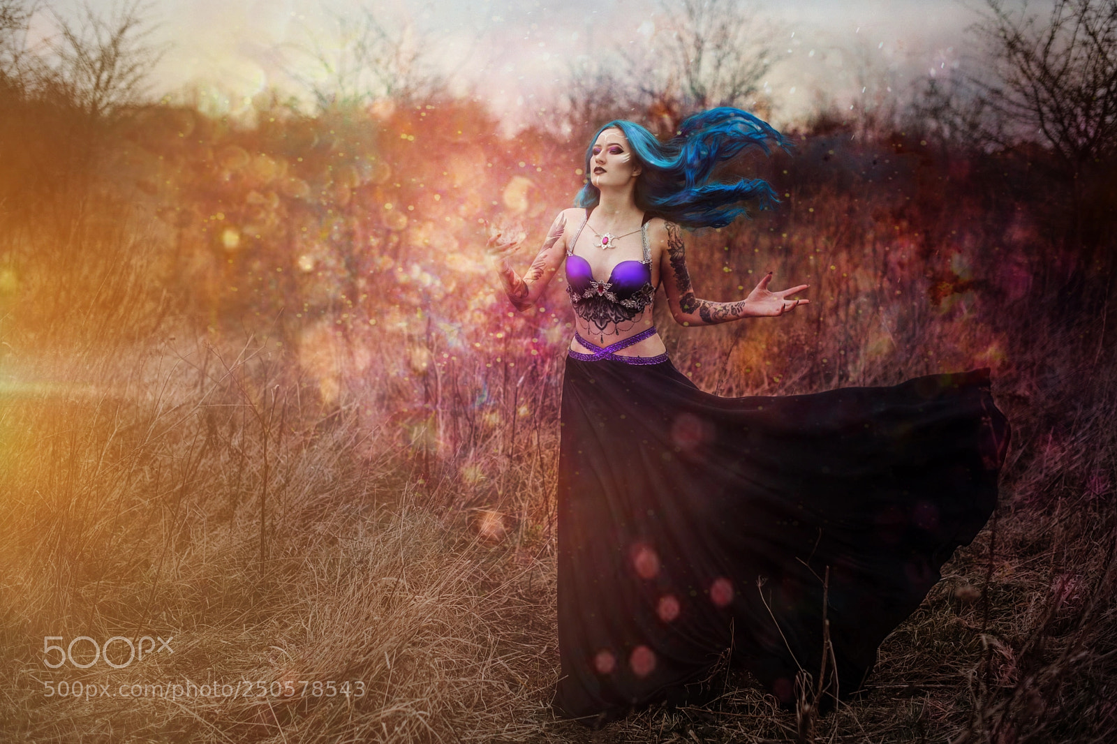 Nikon D610 sample photo. Witcher magic photography