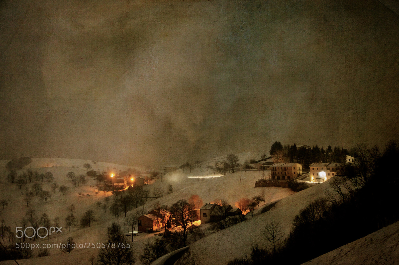 Canon EOS 5D Mark II sample photo. Night on the mountains photography