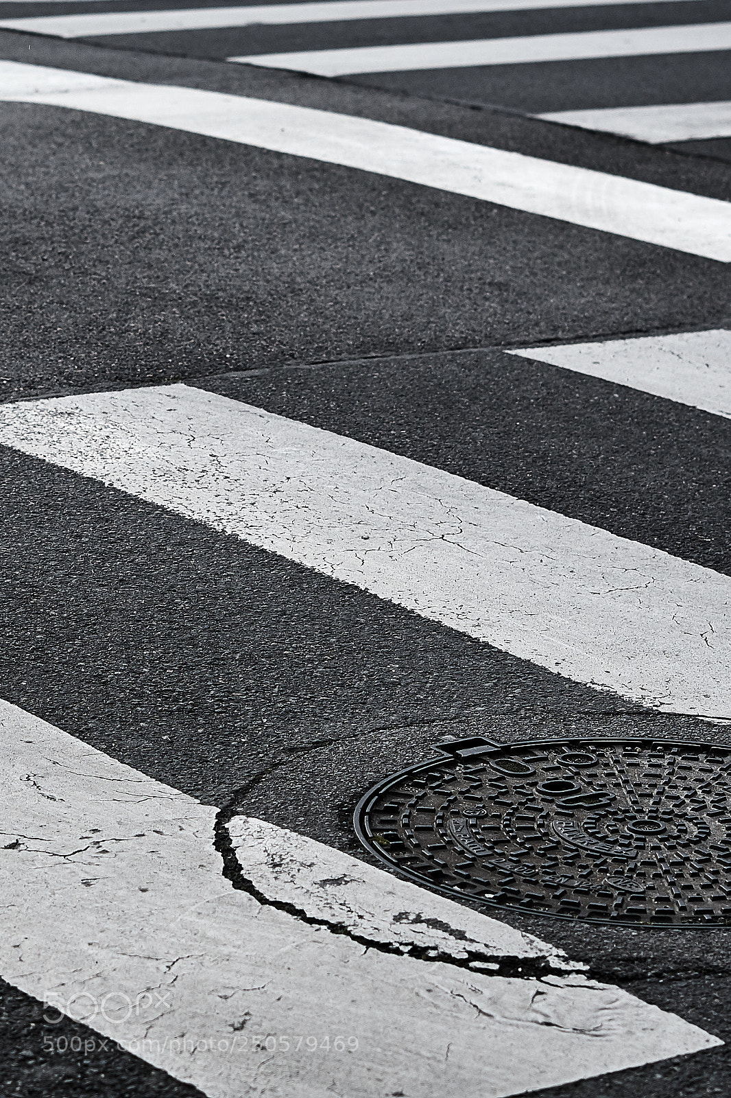 Sony a7 II sample photo. Crosswalk photography