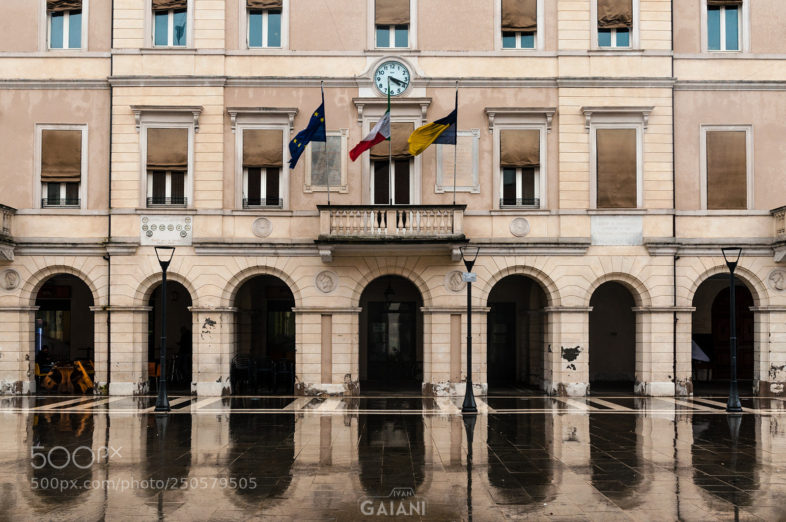 Nikon D90 sample photo. Portomaggiore's city hall photography