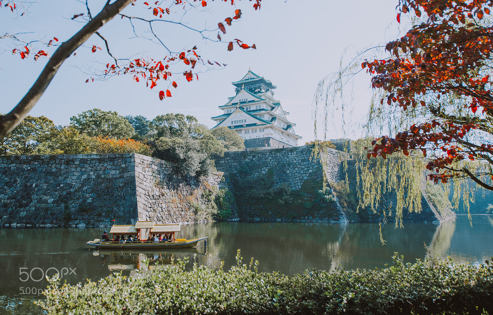 Nikon D610 sample photo. Osaka imperial palace. the photography