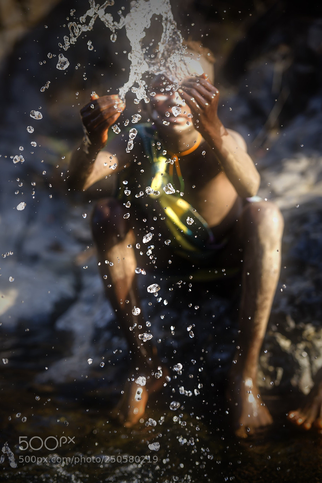 Nikon D810 sample photo. Spray photography