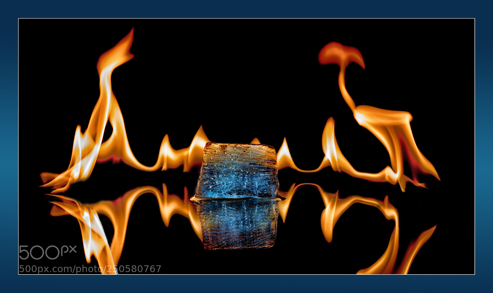 Canon EOS 5D Mark IV sample photo. Fire and ice photography