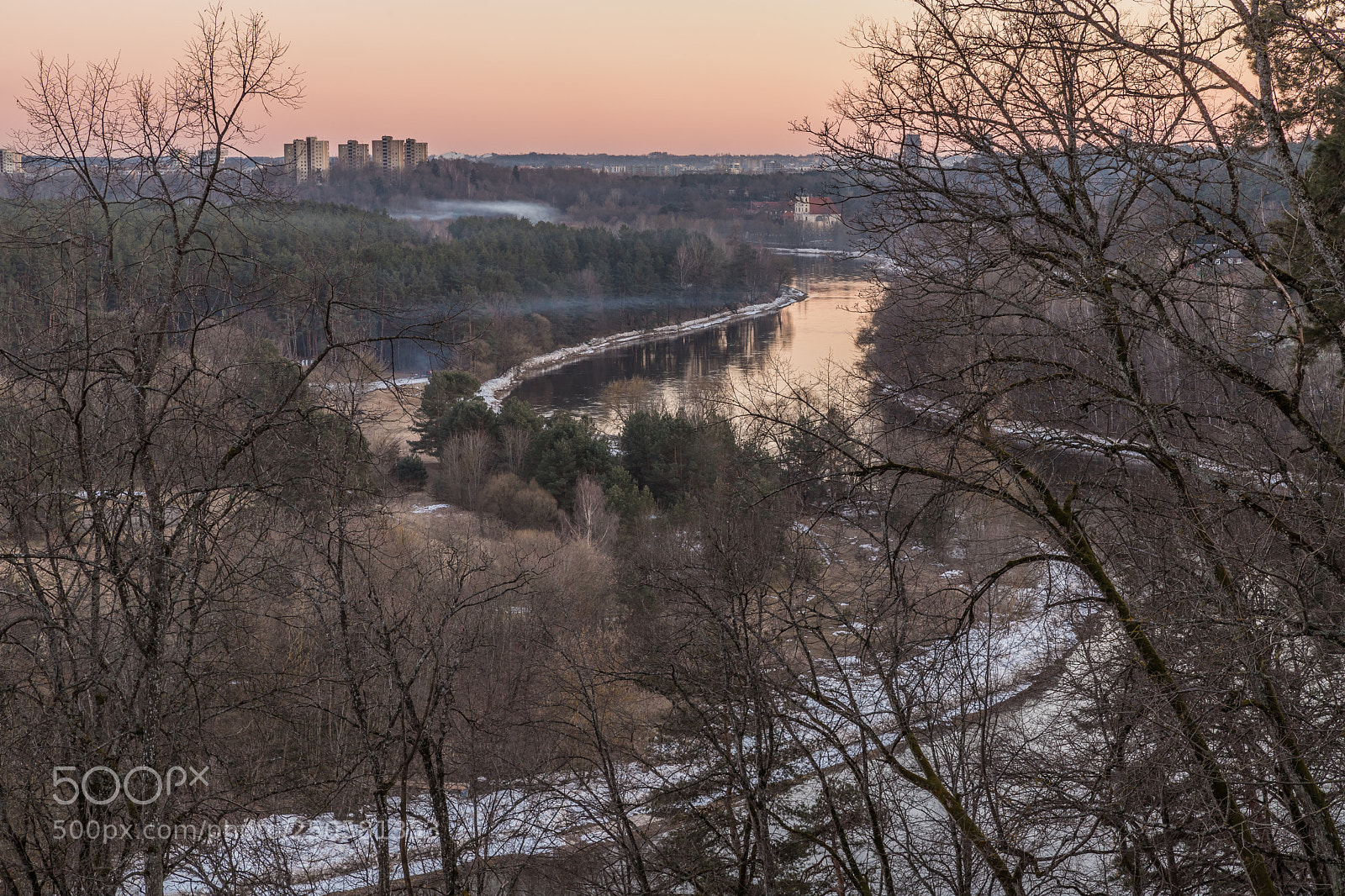Canon EOS 6D Mark II sample photo. River neris photography