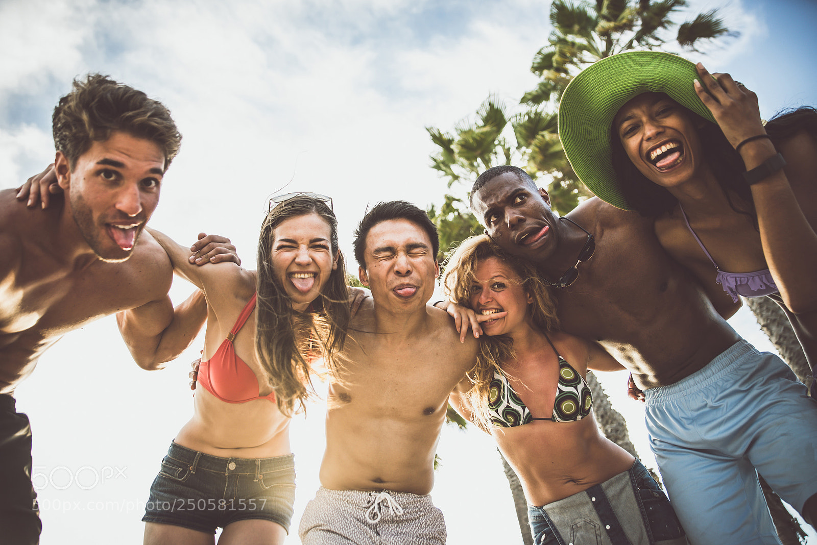 Nikon D610 sample photo. Group of friends making photography
