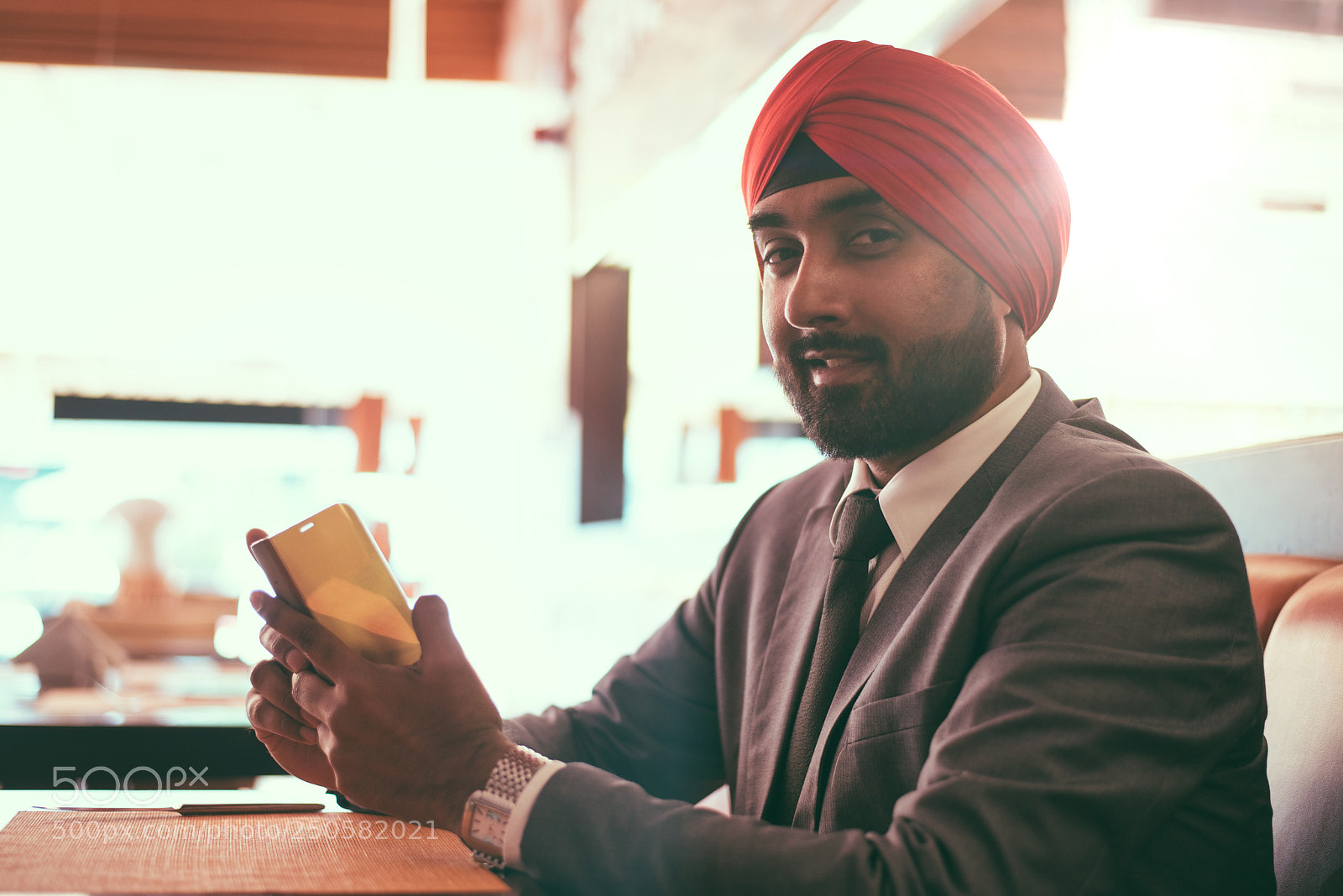 Nikon D610 sample photo. Indian businessman in a photography