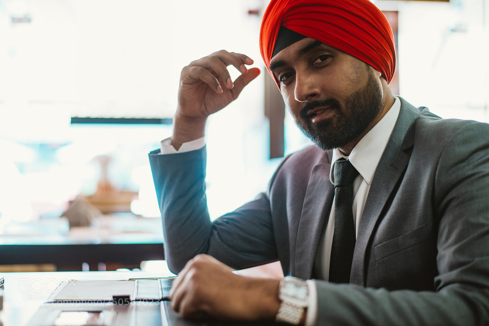 Nikon D610 sample photo. Indian businessman in a photography
