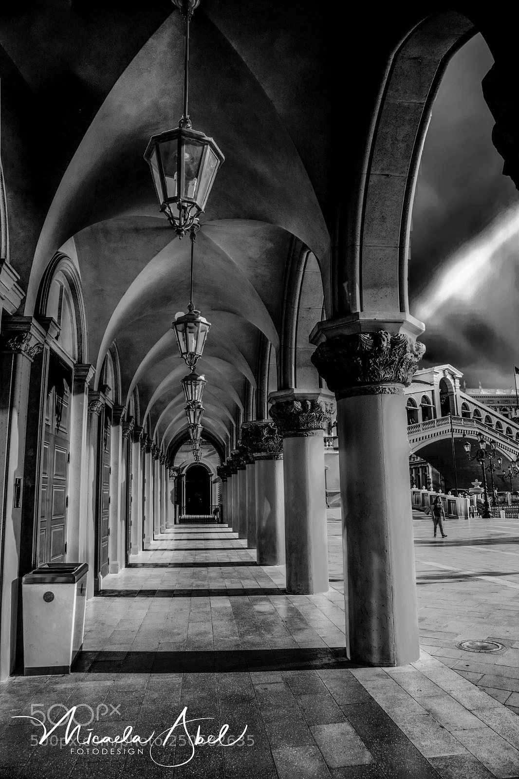 Canon EOS 5D Mark II sample photo. The walker photography
