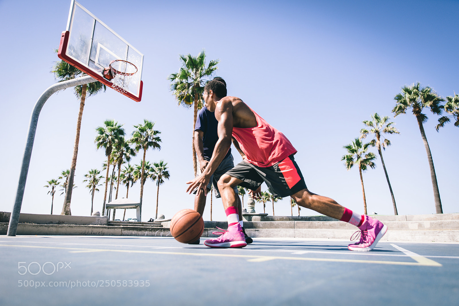 Nikon D610 sample photo. Two basketball players playing photography