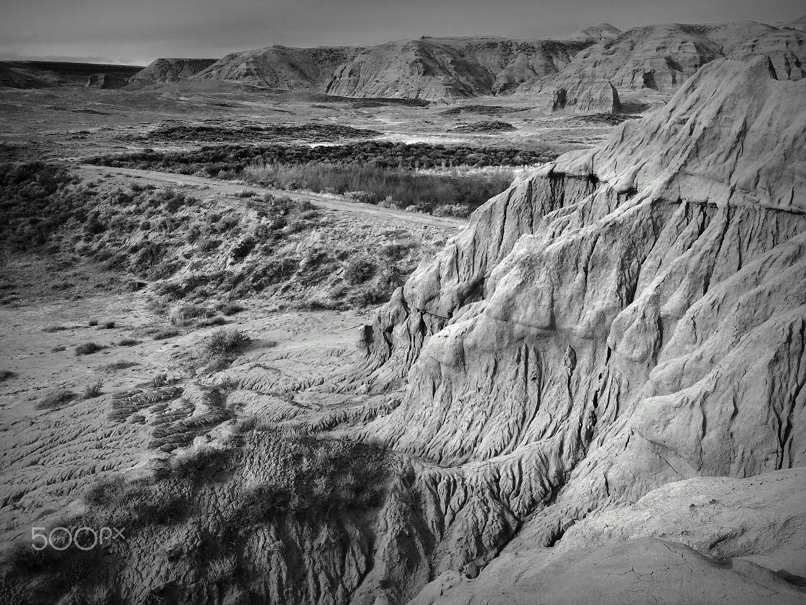 Apple iPad sample photo. Access road at the honeycomb buttes photography