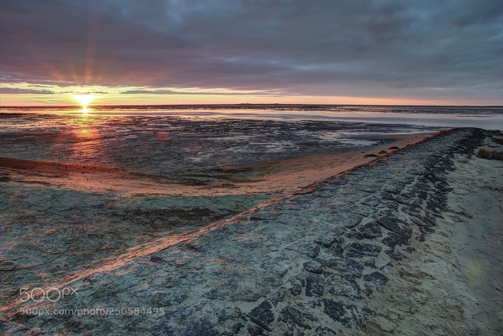 Sony SLT-A77 sample photo. Low tide sunset photography