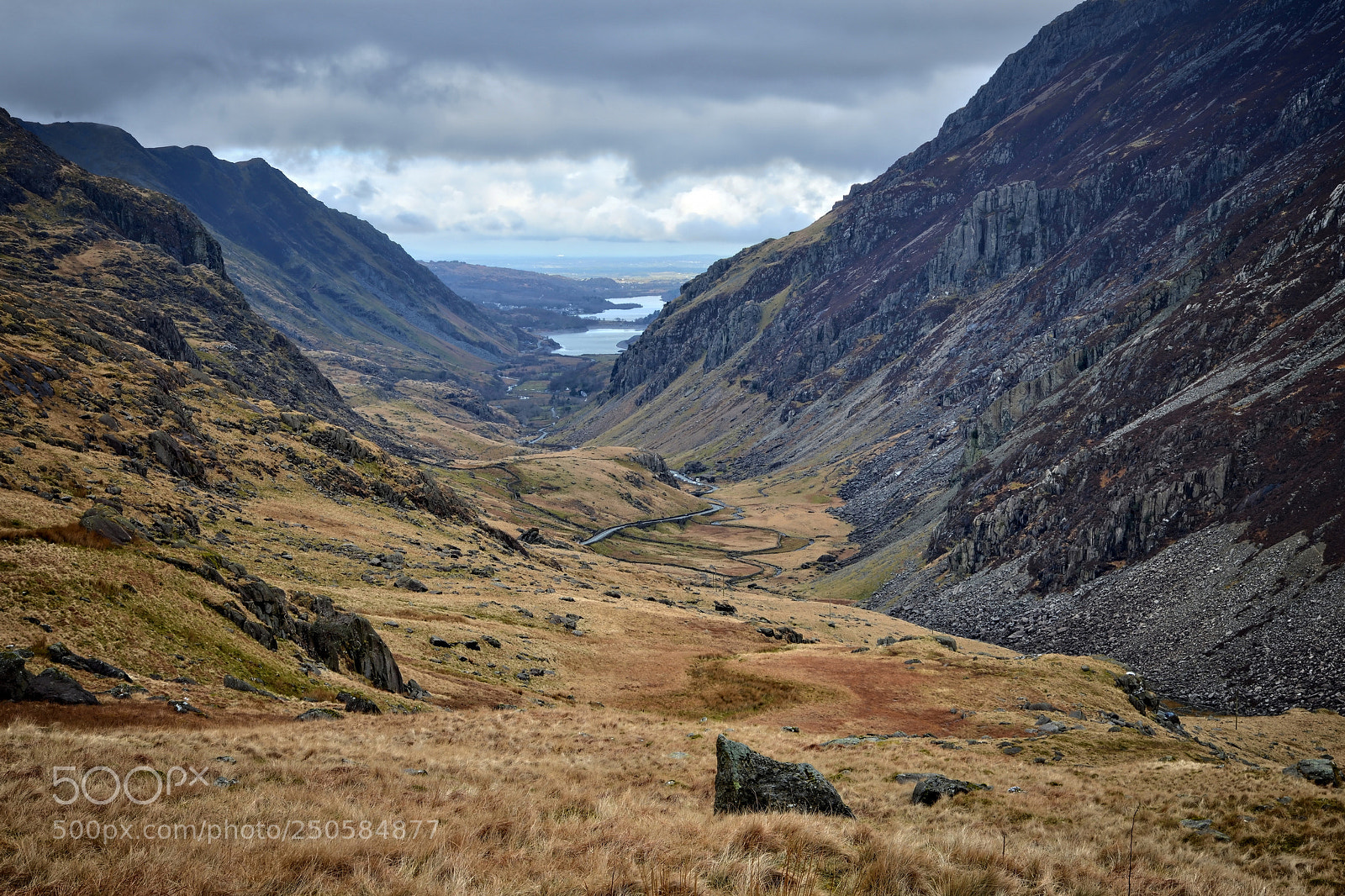 Nikon D610 sample photo. Llanberis pass photography