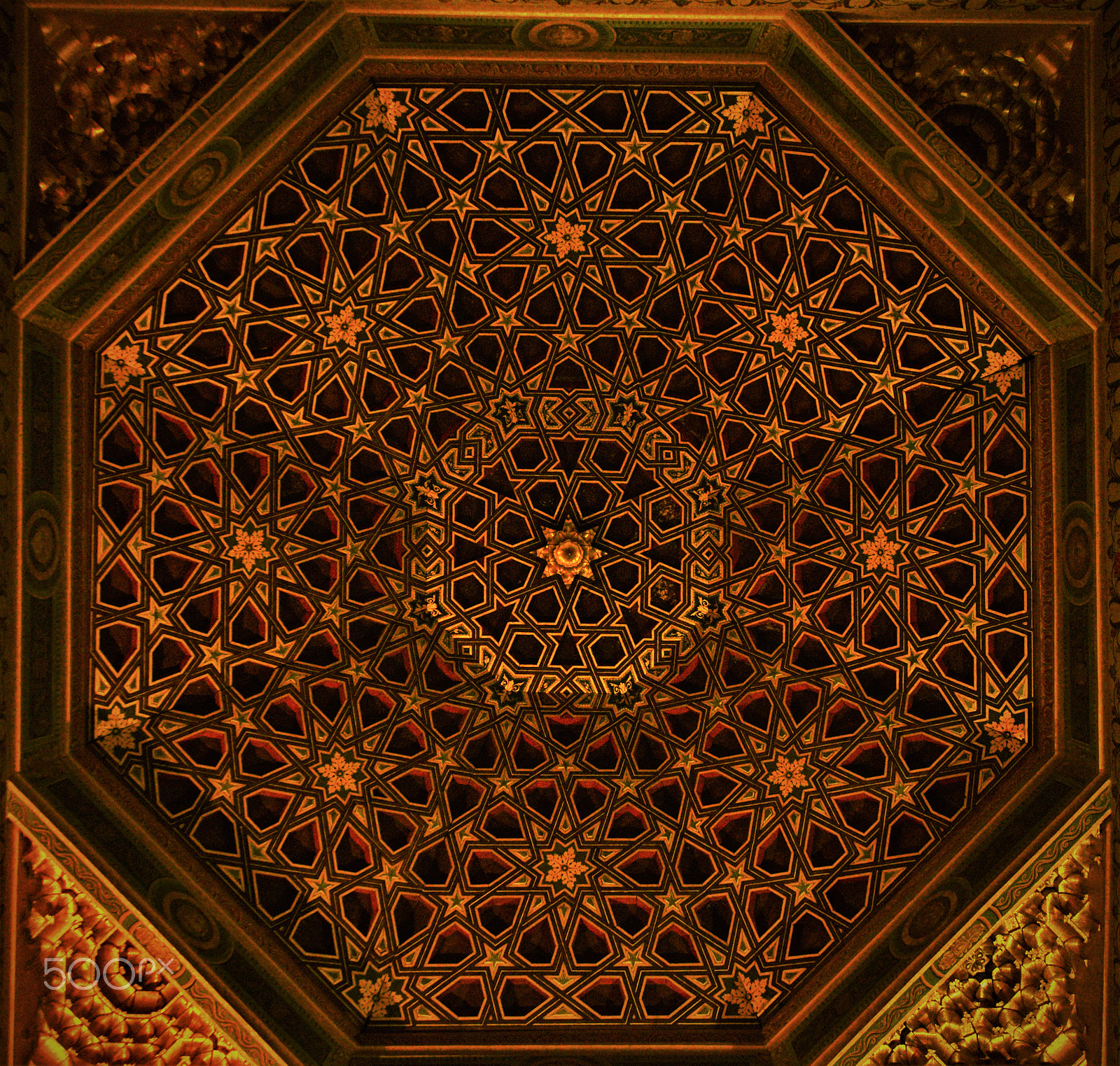 Nikon D3300 + Tokina AT-X Pro 11-16mm F2.8 DX sample photo. Ceiling detail - the alcazar of seville photography