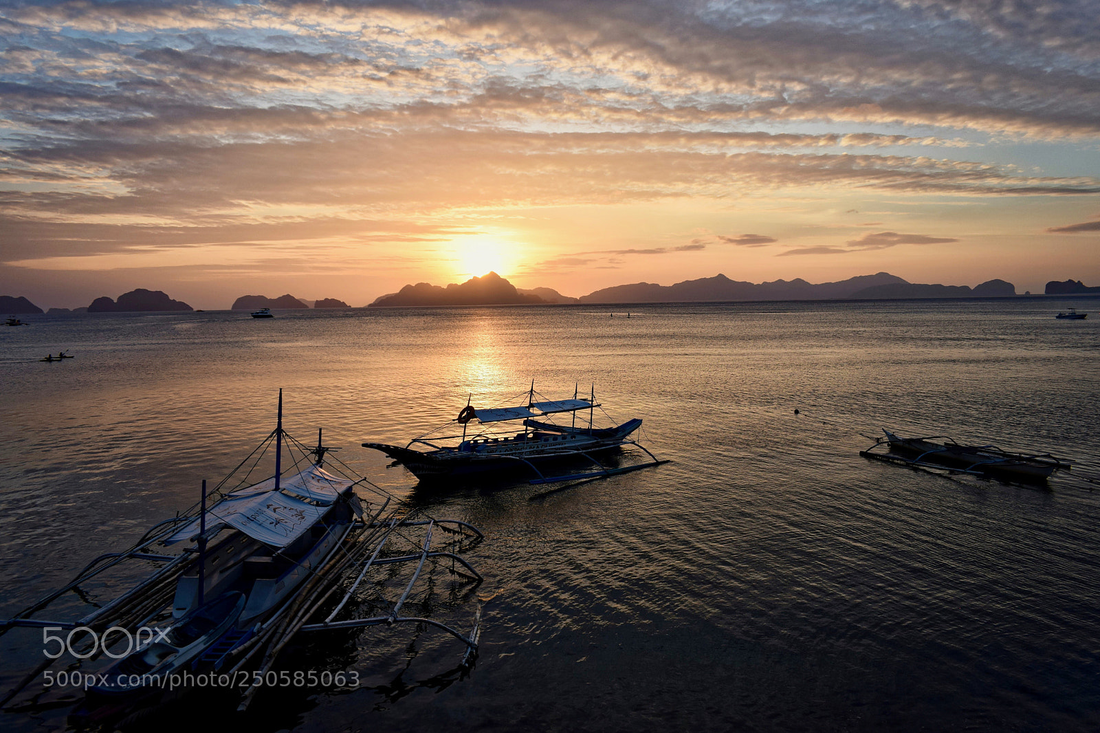 Nikon D5300 sample photo. El nido sunset photography