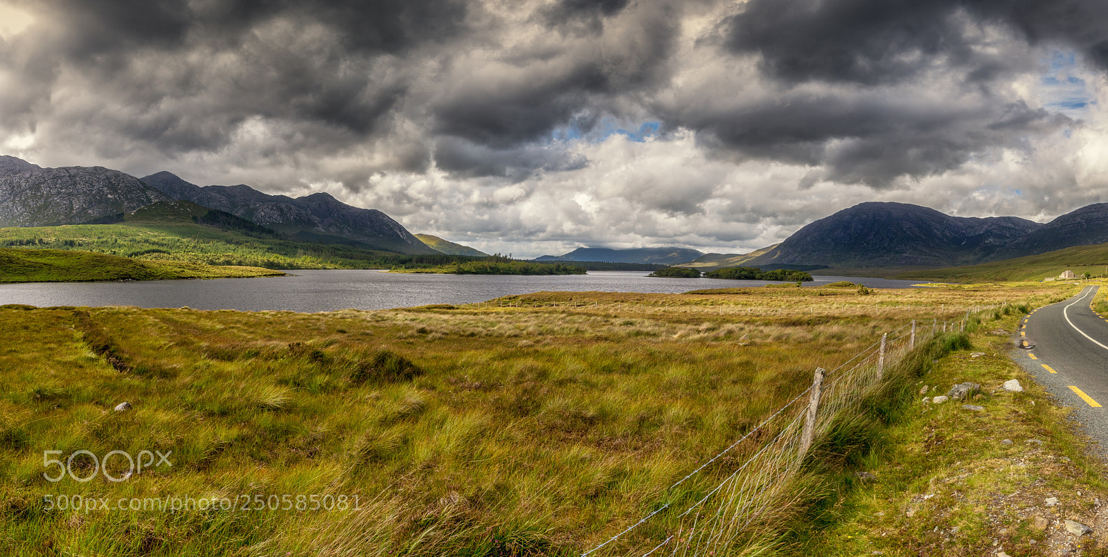 Olympus OM-D E-M1 Mark II sample photo. Entering connemara national park photography