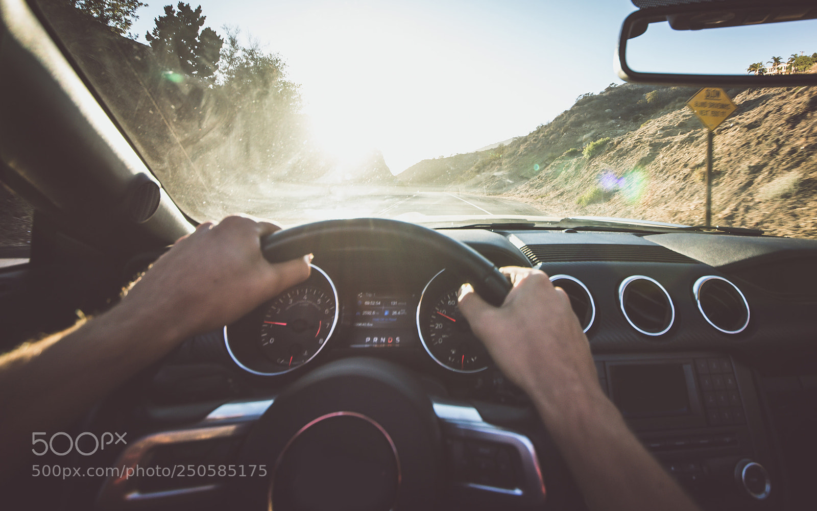 Nikon D610 sample photo. Man driving convertible car photography