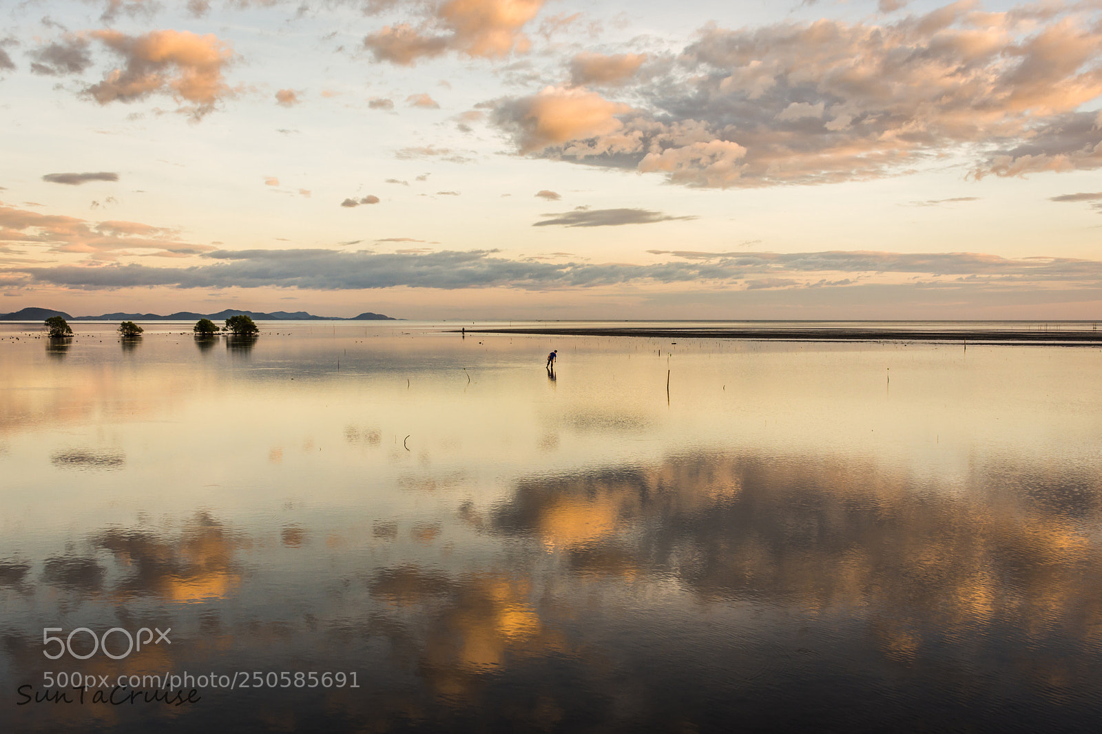 Nikon D7200 sample photo. A man on wetlands. photography