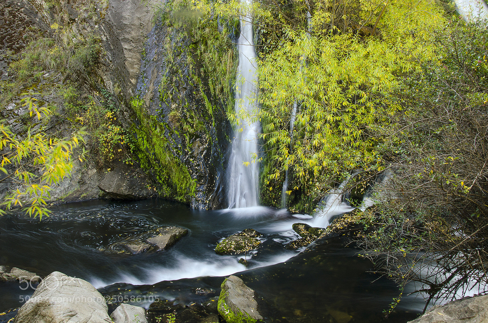 Nikon D7000 sample photo. Cascada escondida photography