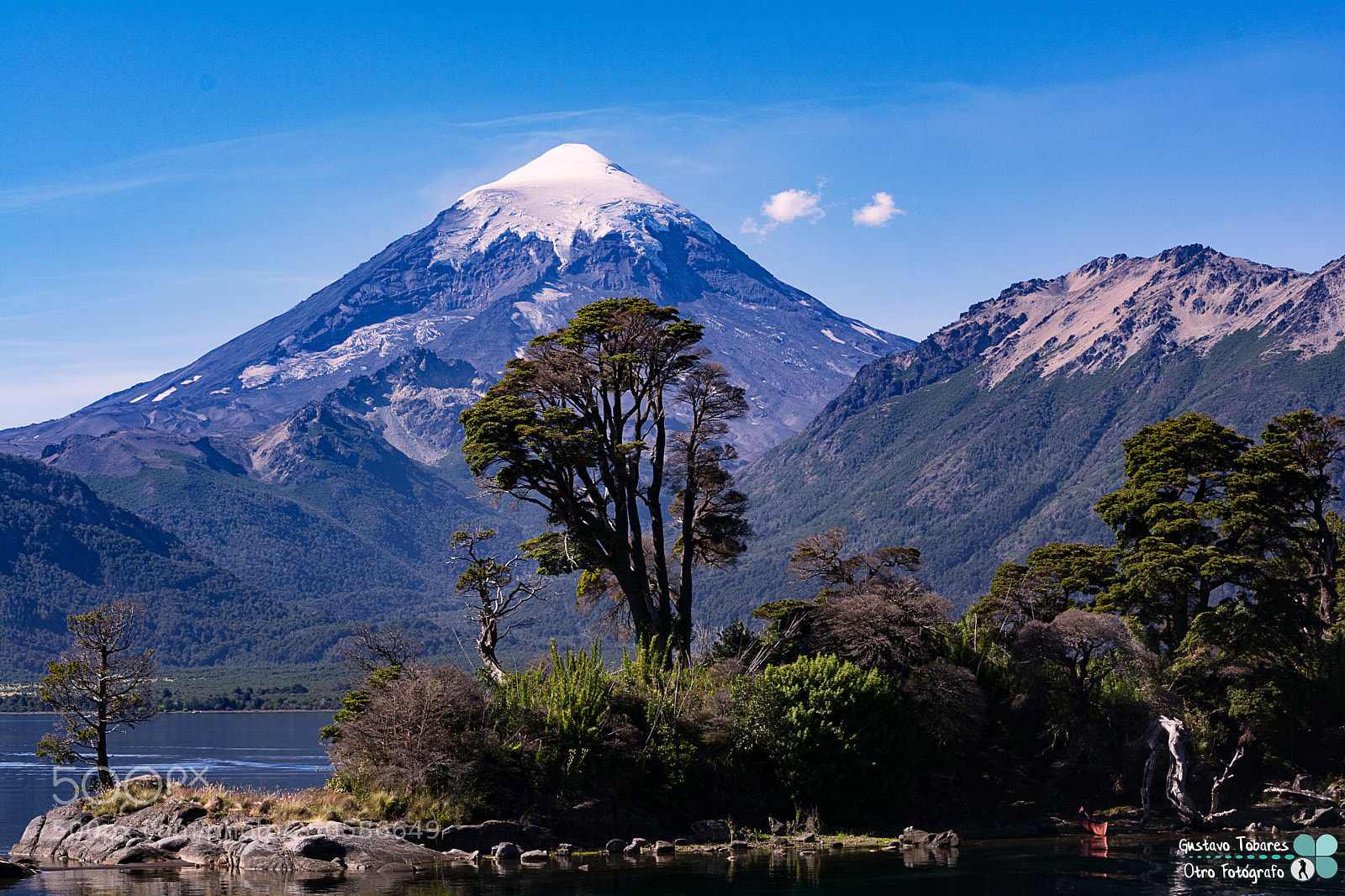 Nikon D5200 sample photo. Volcán lanín photography