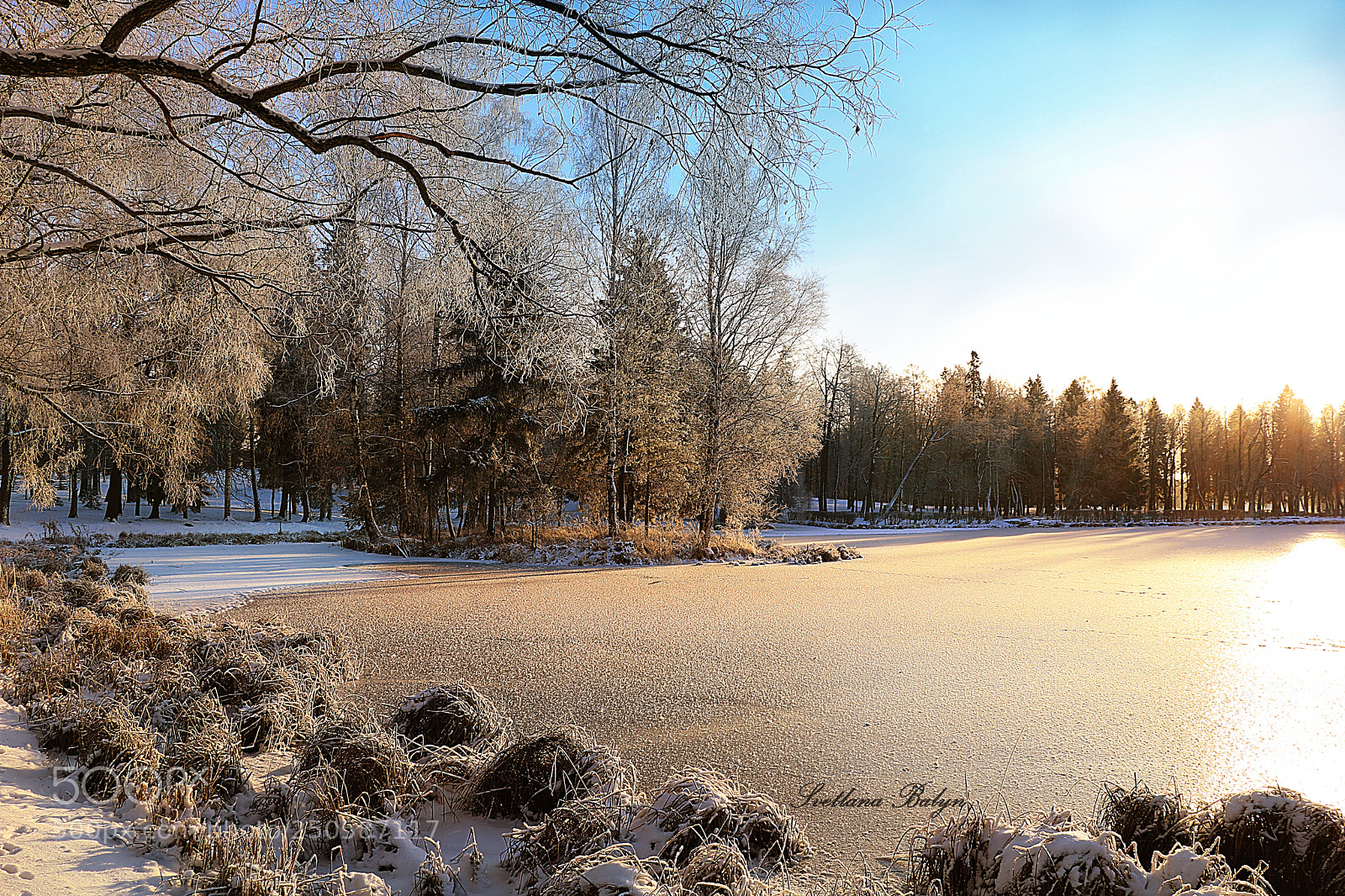 Canon EOS 750D (EOS Rebel T6i / EOS Kiss X8i) sample photo. Мартовский рассвет за городом наверное последняя изморозь в этом году photography