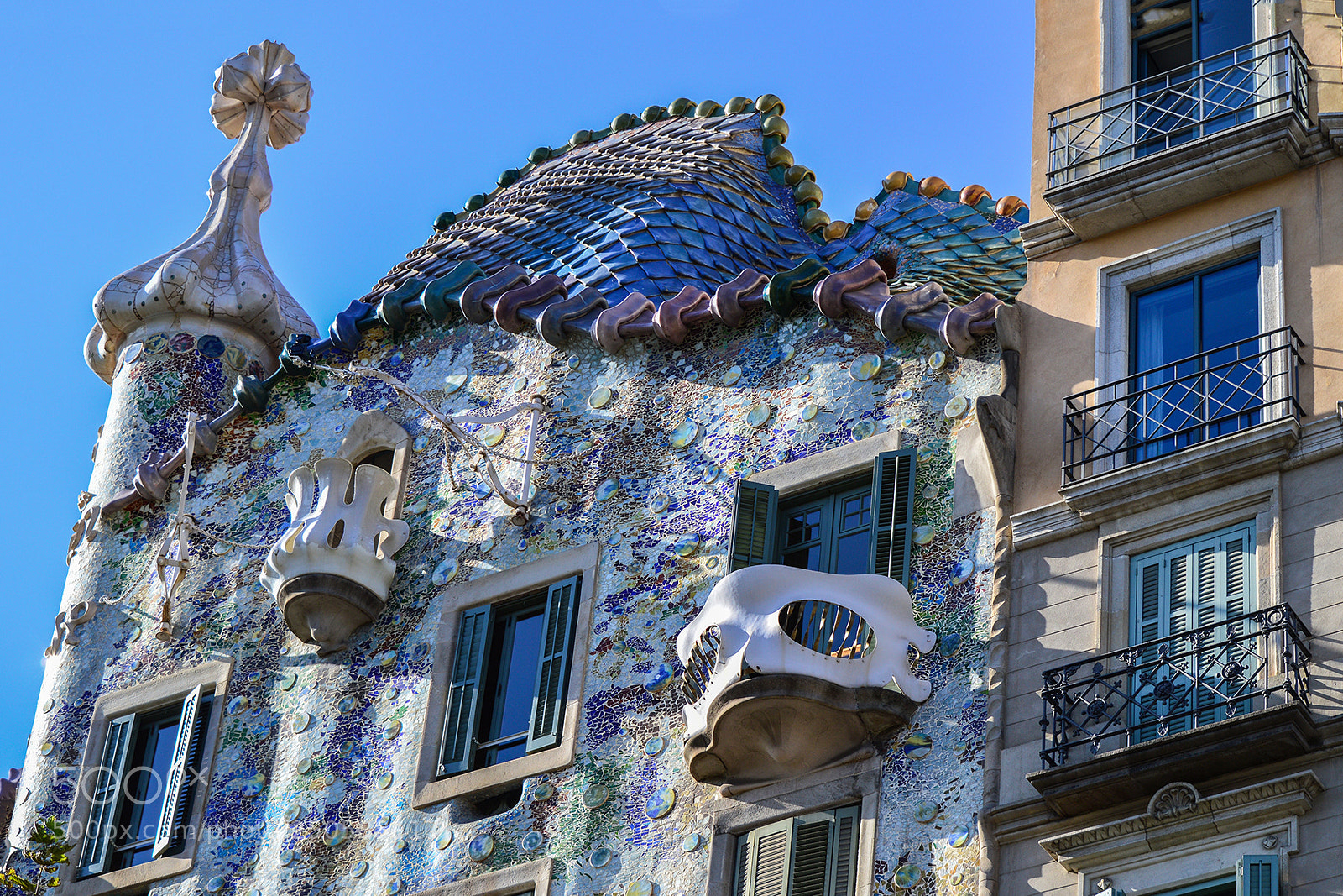 Nikon D3200 sample photo. Casa batllo photography