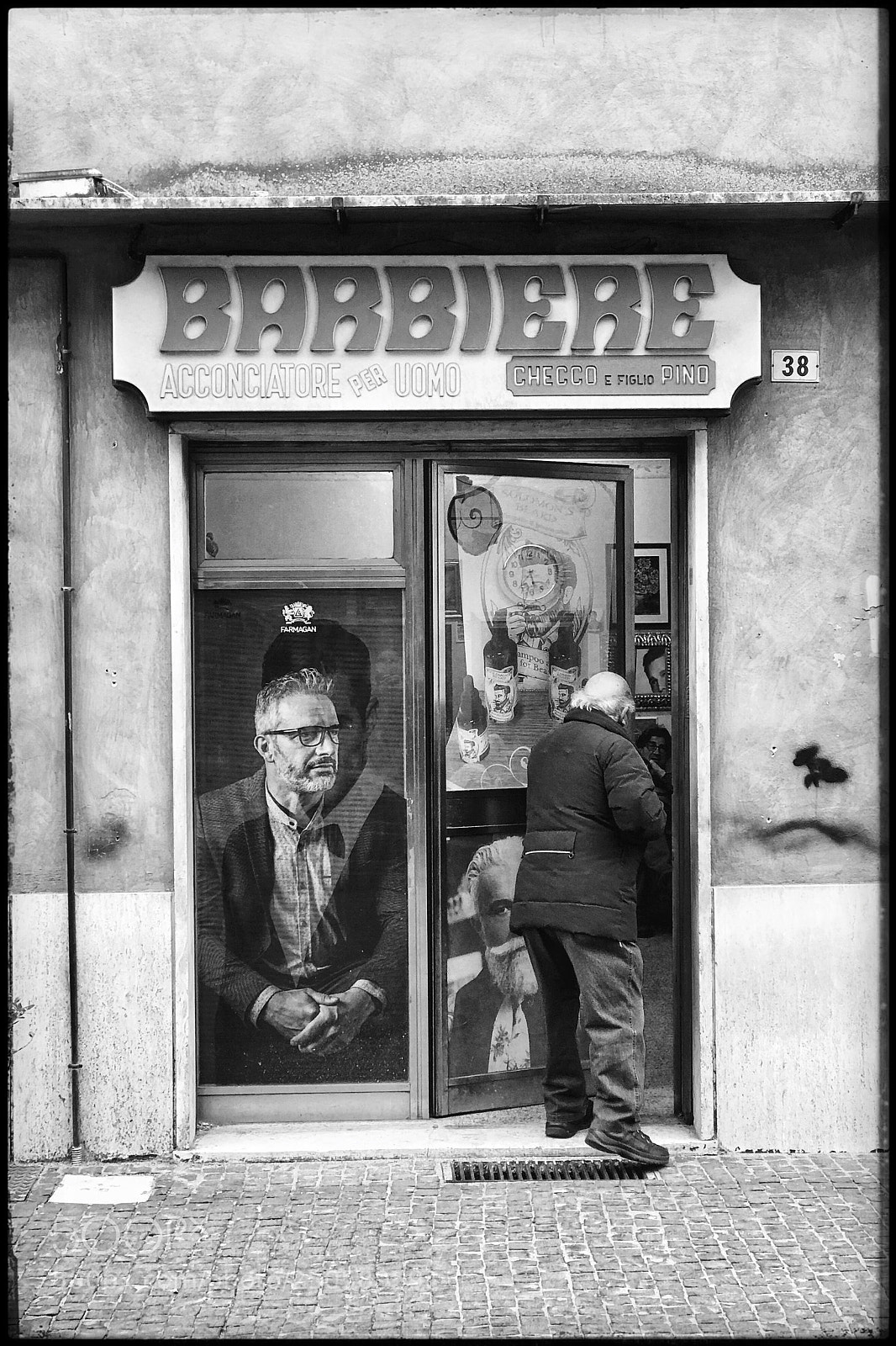 Apple iPhone 7 Plus sample photo. Barber shop photography