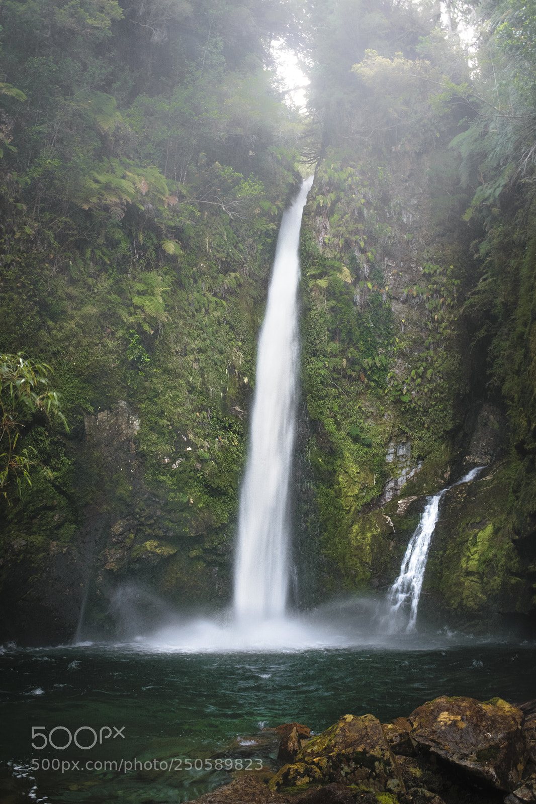 Nikon D3300 sample photo. Cascada escondida baja photography