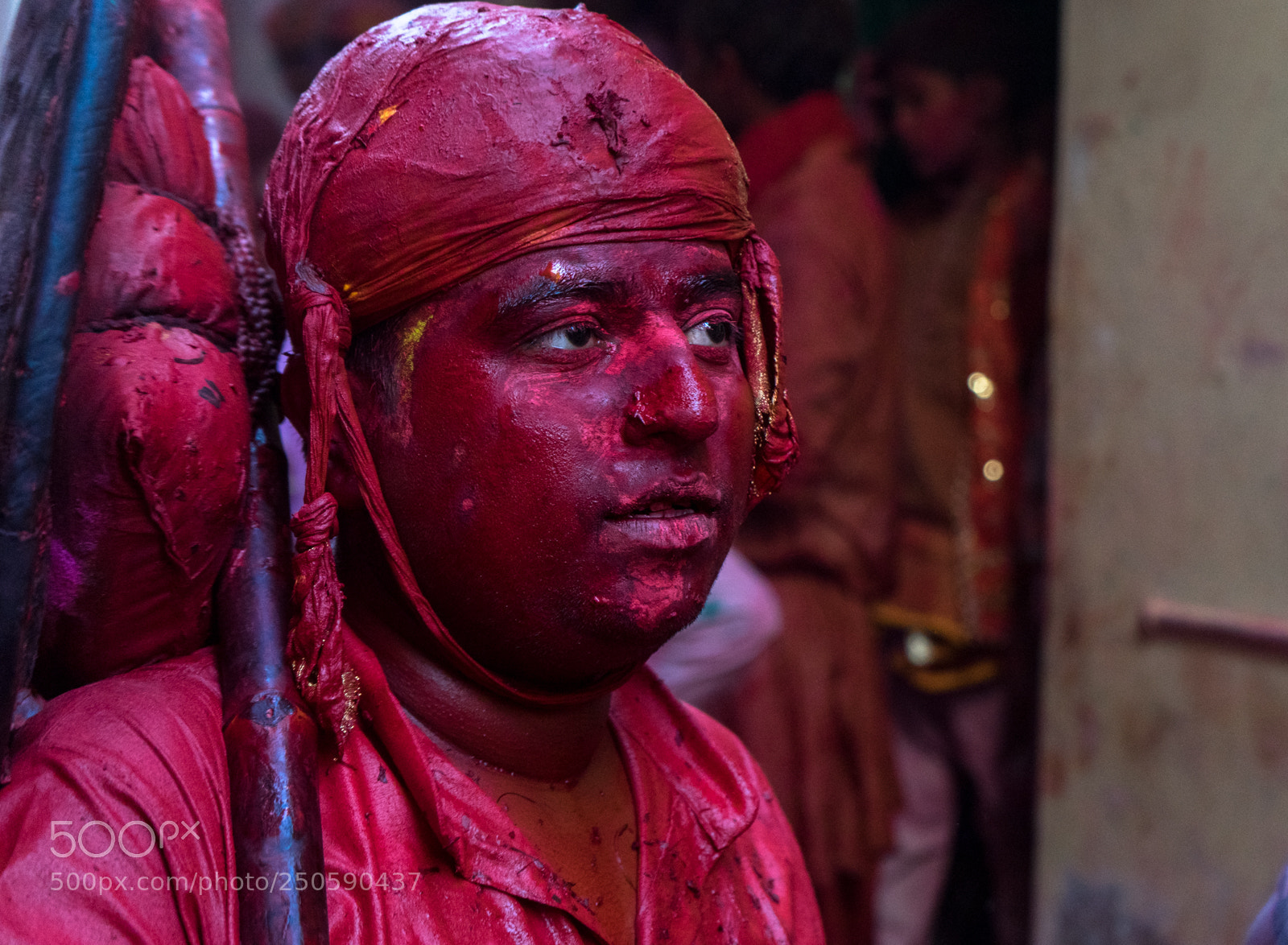 Sony a7 II sample photo. Men in red photography