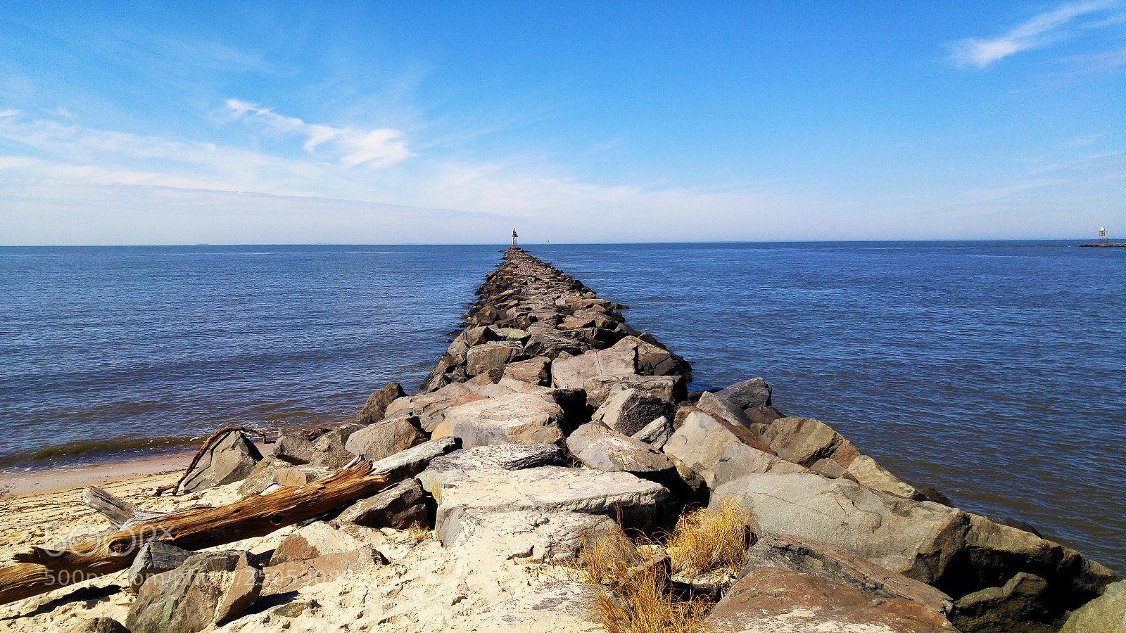 LG G4 sample photo. Jetty on a sunny photography